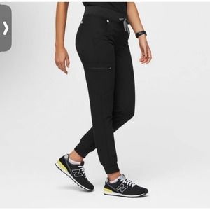 Figs Womens Technical Collection Stretch Tapered Leg Pull-On Scrub Pants S/P